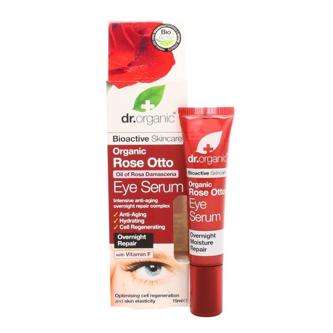 Dr. organic rose otto eye serum 15 ml