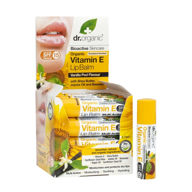 Dr. organic vitamin e lip balm 5,7 ml
