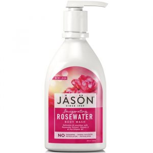 Jason rosewater bodywash with pump 887 ml