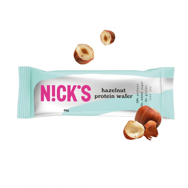 Nick's hazelnut protein wafer 40 g