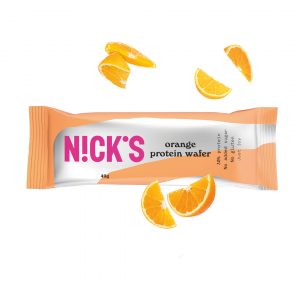 Nick's orange protein crunch wafer 40 g
