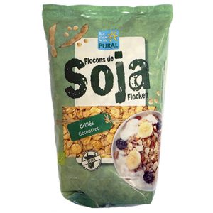 Pural soya flak økologisk 500 g