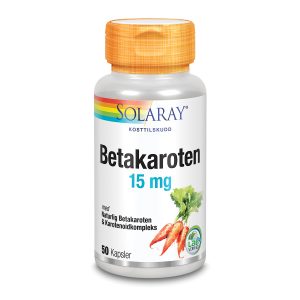 Solaray betakaroten 15 mg 50 kap