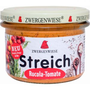Zwergenwiese Streich smørepålegg med ruccola & tomat 180 g