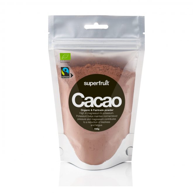 Superfruit økologisk kakao pulver 150 g