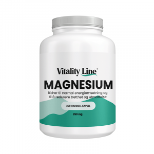 Vitality Line Magnesium 200 kapsler 250 mg