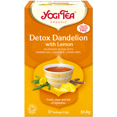 Yogi Tea detox with lemon 17 poser