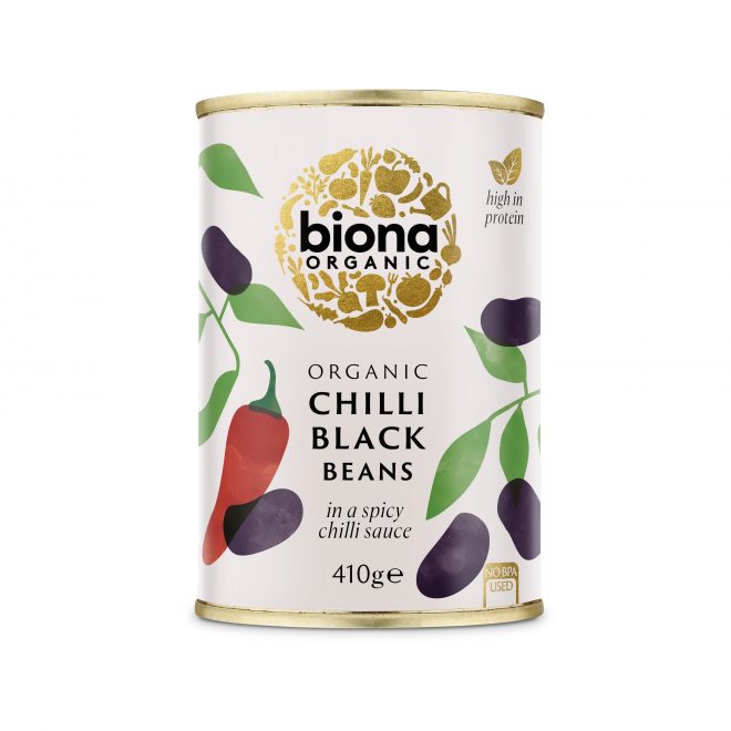 Biona chilli black beans 400 g