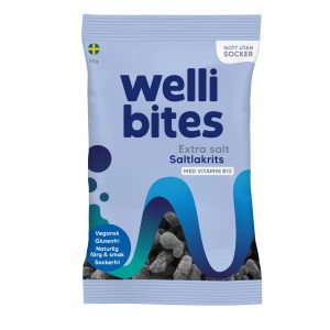 Wellibites ekstra salt lakris
