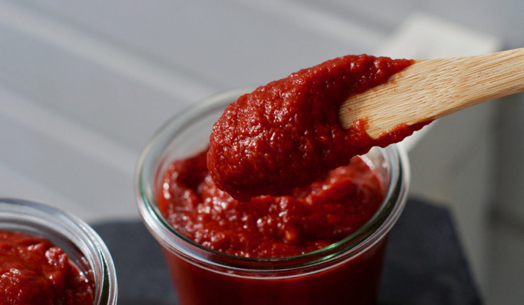 Hjemmelaget fermentert ketchup