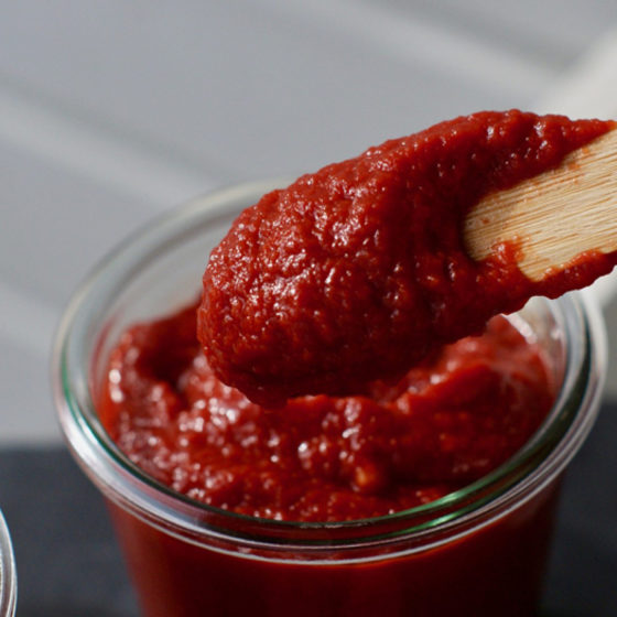 Hjemmelaget fermentert ketchup