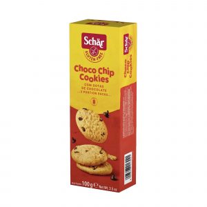 Schar glutenfrie choco chip cookies 100 g