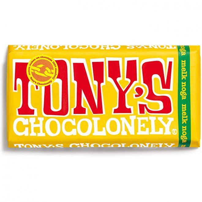 Tonys melkesjokolade nougat 180 g