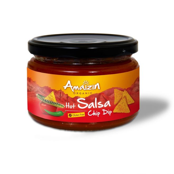 Amaizin hot salsa dip 260 g