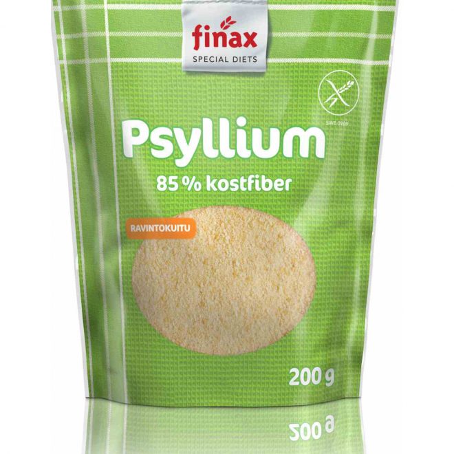 Finax psyllium kostfiber 85% 200g glutenfri