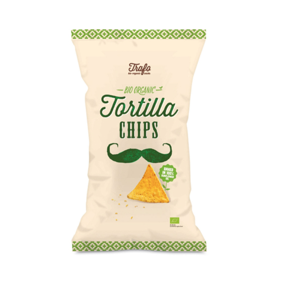 Trafo tortillachips m/salt 200g økologisk