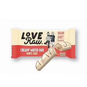 Love Raw white wafer