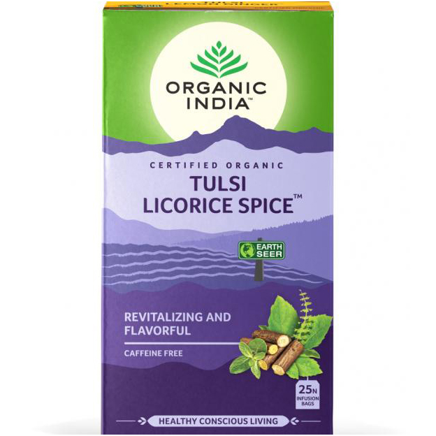 Organic India tulsi licorice spice