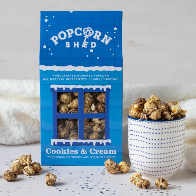 Popcorn shed cookies and cream 80 g