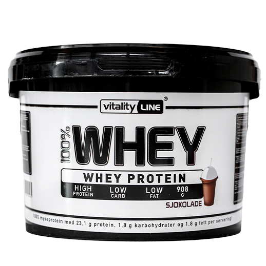 Vitality Line whey protein sjokolade