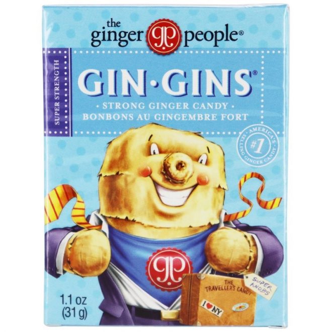 The Ginger People sterk ingefærkarameller 60g vegansk