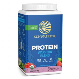Sunwarrior warrior blend berry proteinpulver 750 g
