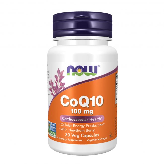 Now CoQ10 100 mg 30 kaps