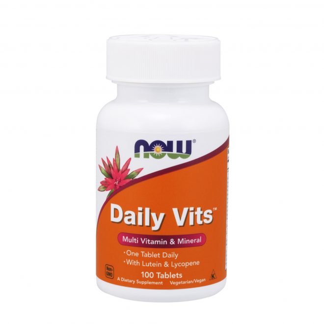 Now daily vits multivitamin 100 tabs
