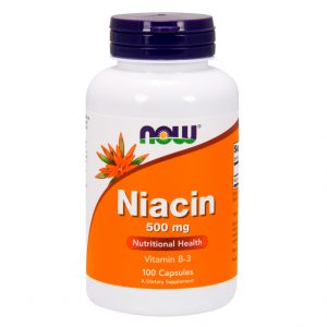 Now niacin 500 mg 100 kaps