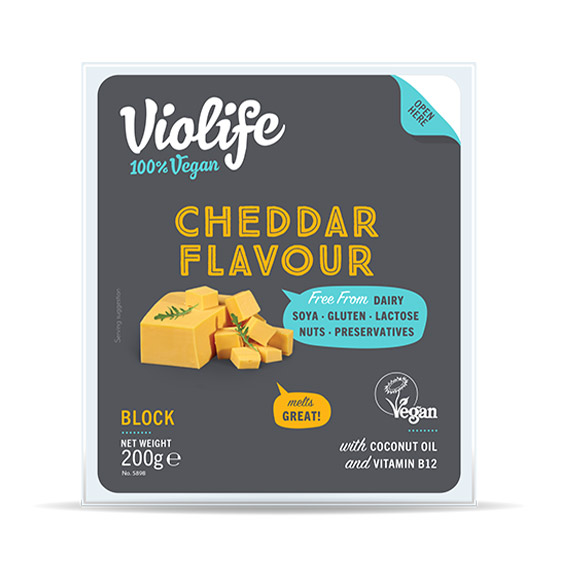 Violife cheddar flavour block 200 g