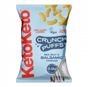 Keto Keto lavkarbo chips salt & balsamicoeddik 80g vegansk