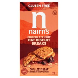 Nairn's glutenfrie chocoolate chip kjeks 160g