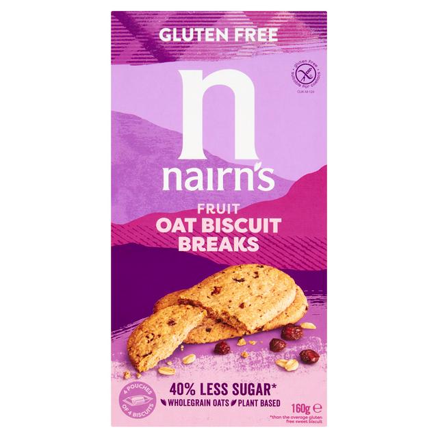 Nairn's fruit oat biscuit breaks 160 g