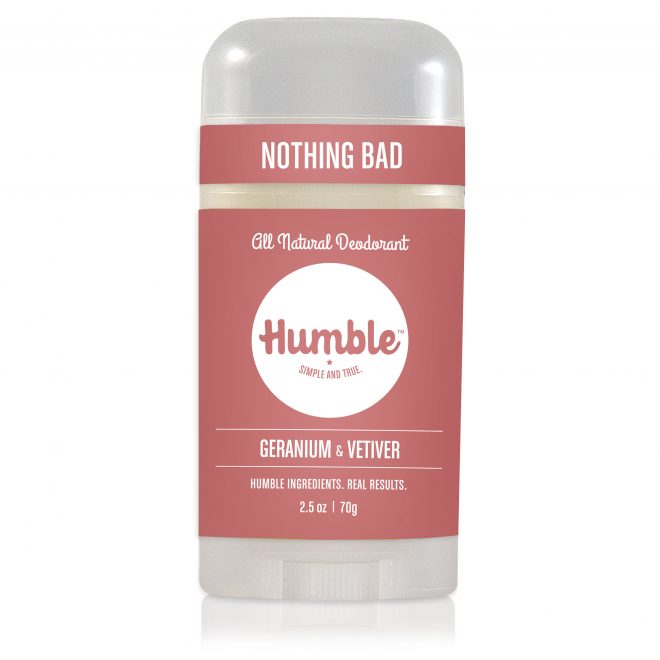 Humble deodorant geranium & vetiver 70g