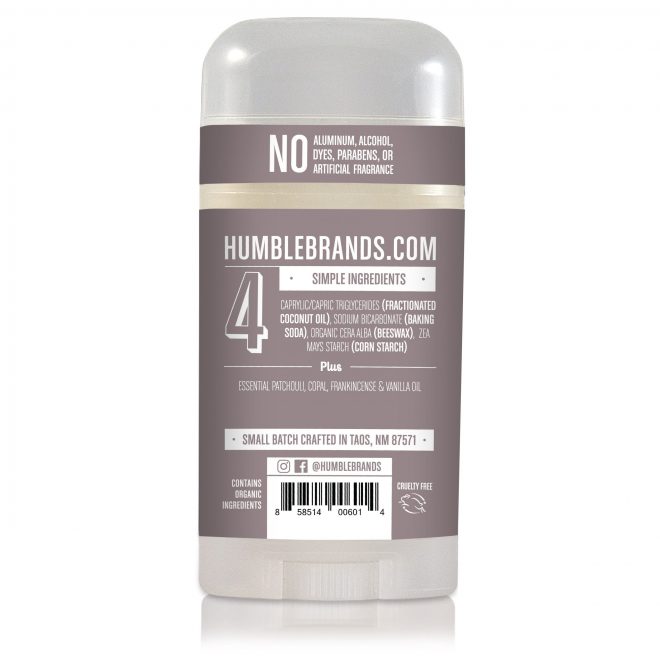 Humble deodorant patchouli & kopal 70 g