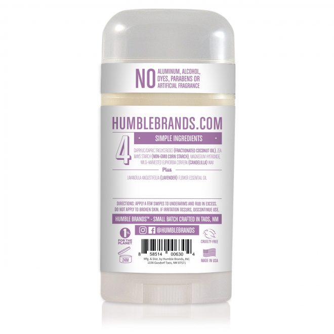 Humble sensitiv deodorant lavendel 70g