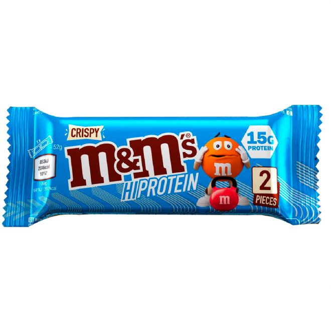 M&M crispy proteinbar 51g