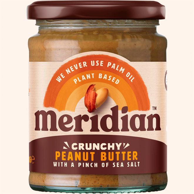 Meridian crunch peanut butter