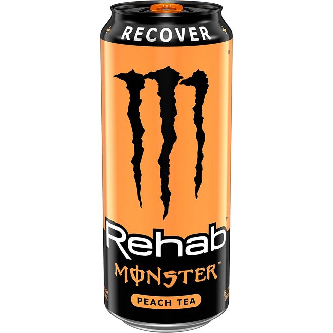 Monster energy rehab peach 500 ml
