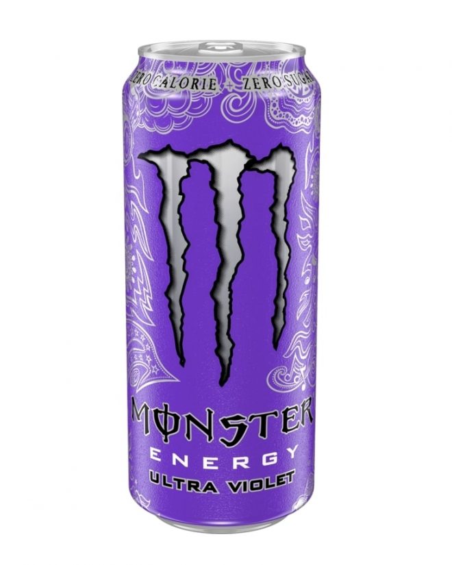 Monster energy ultra violet sukkerfri 500 ml