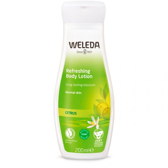 Weleda citrus refreshing body lotion