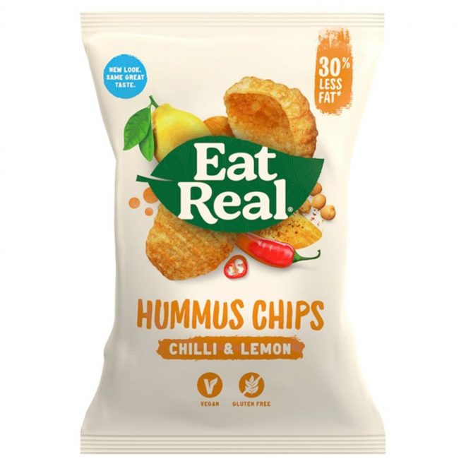 Eat Real hummus chips chili & sitron 135 g