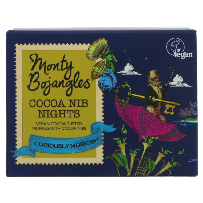 Monty Bojangles trøfler med kakaonibs 100 g