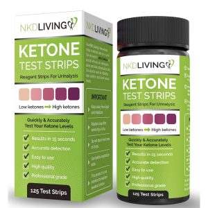 NKD Living ketone teststrimler 120 stk