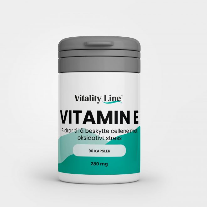 Vitality Line vitamin E 280 mg 90 kapsler