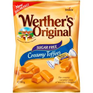 Werther's Original sukkerfri karameller 80 g
