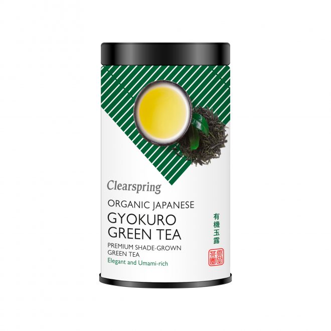 Clearspring økologisk gyokuro grønn løsvekt te 85 g