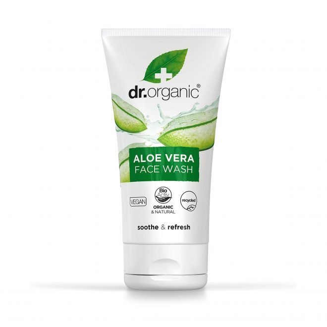 Dr. Organic aloe vera face wash 150 ml