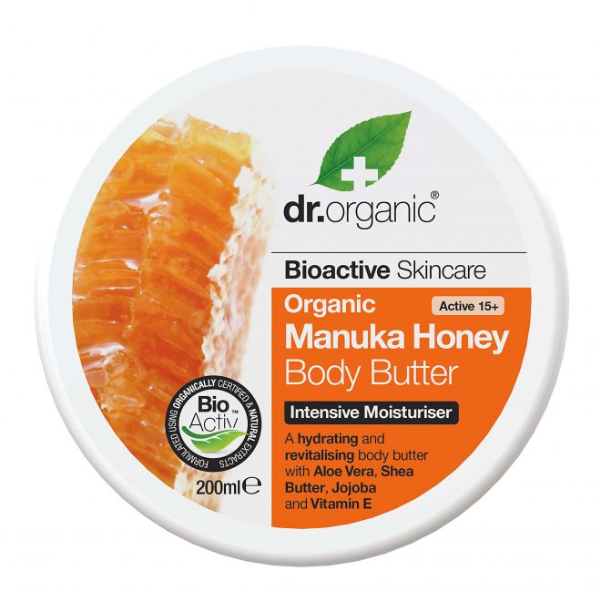 Dr. Organic manuka honey body butter 200 ml