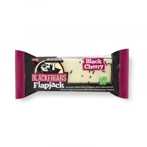 Blackfriars flapjack med svarte kirsebær 110 g